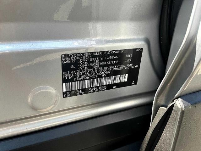 2021 Toyota RAV4 Hybrid XLE AWD (Natl)