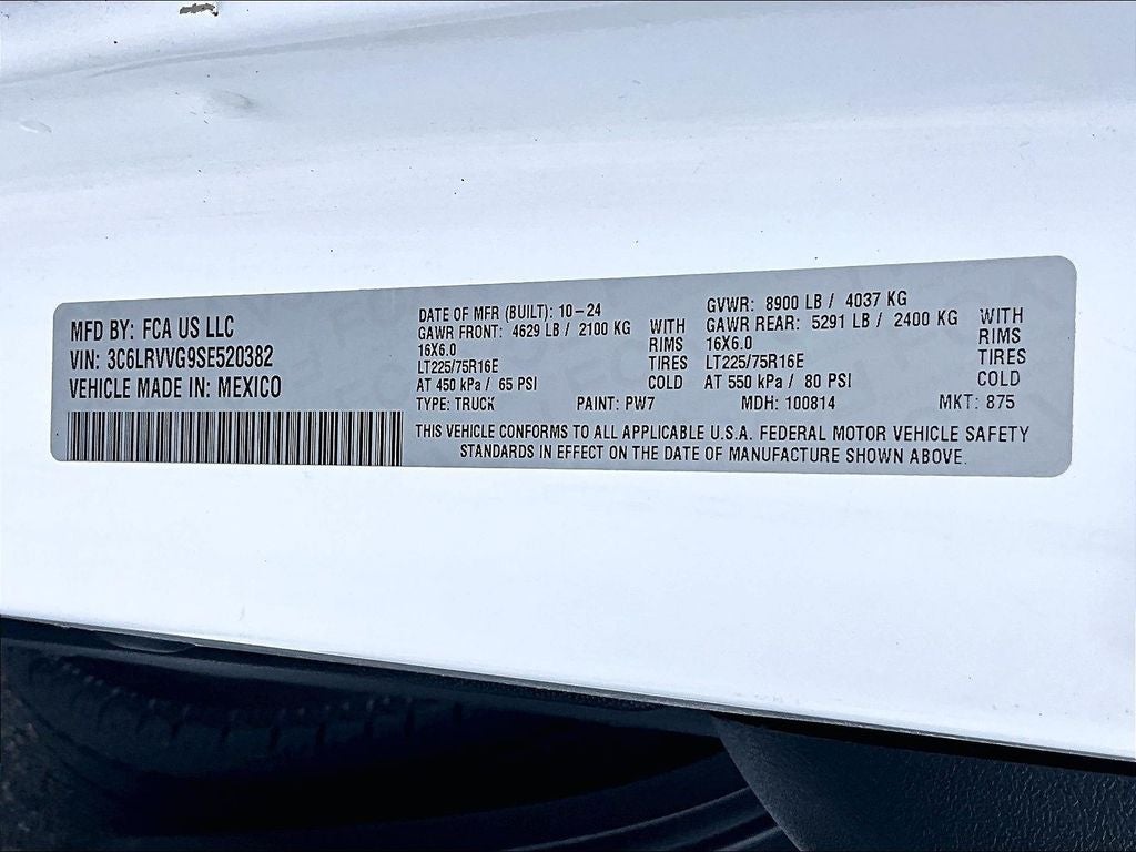 2025 RAM ProMaster 2500 Base