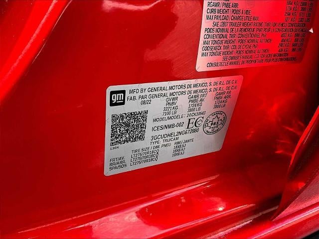 2022 Chevrolet Silverado 1500 Crew Cab Short Box 4-Wheel Drive ZR2