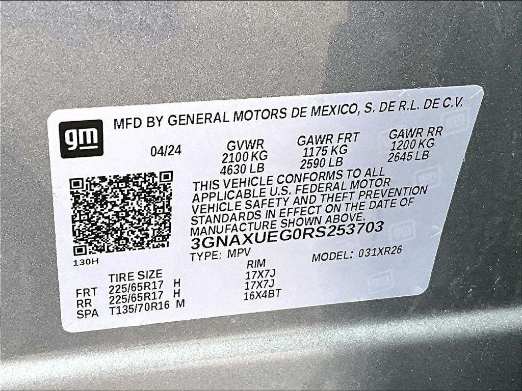 2024 Chevrolet Equinox LT