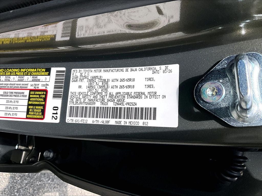 2026 Toyota Tacoma TRD Sport