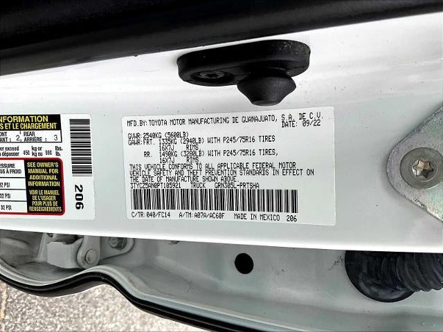 2023 Toyota Tacoma 4WD 4WD SR5 Double Cab 5' Bed V6 AT (GS)