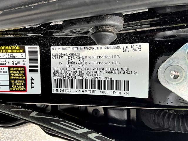 2023 Toyota Tacoma 4WD 4WD SR5 Double Cab 5' Bed V6 AT (GS)