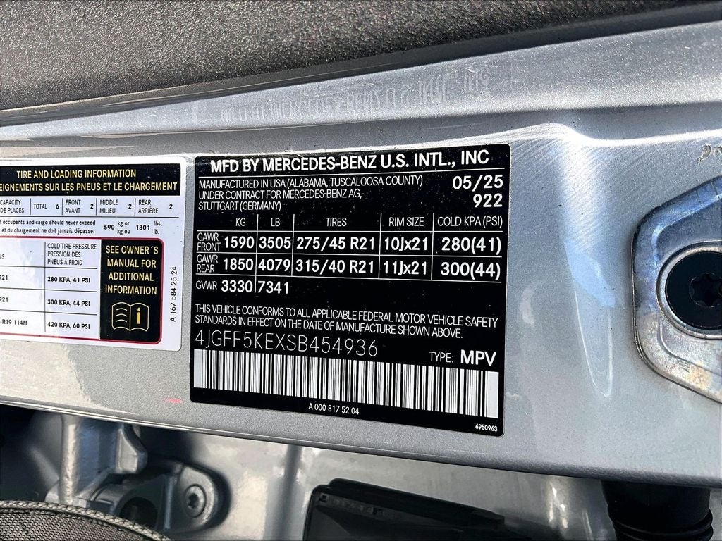 2025 Mercedes-Benz GLS GLS 450 4MATIC®