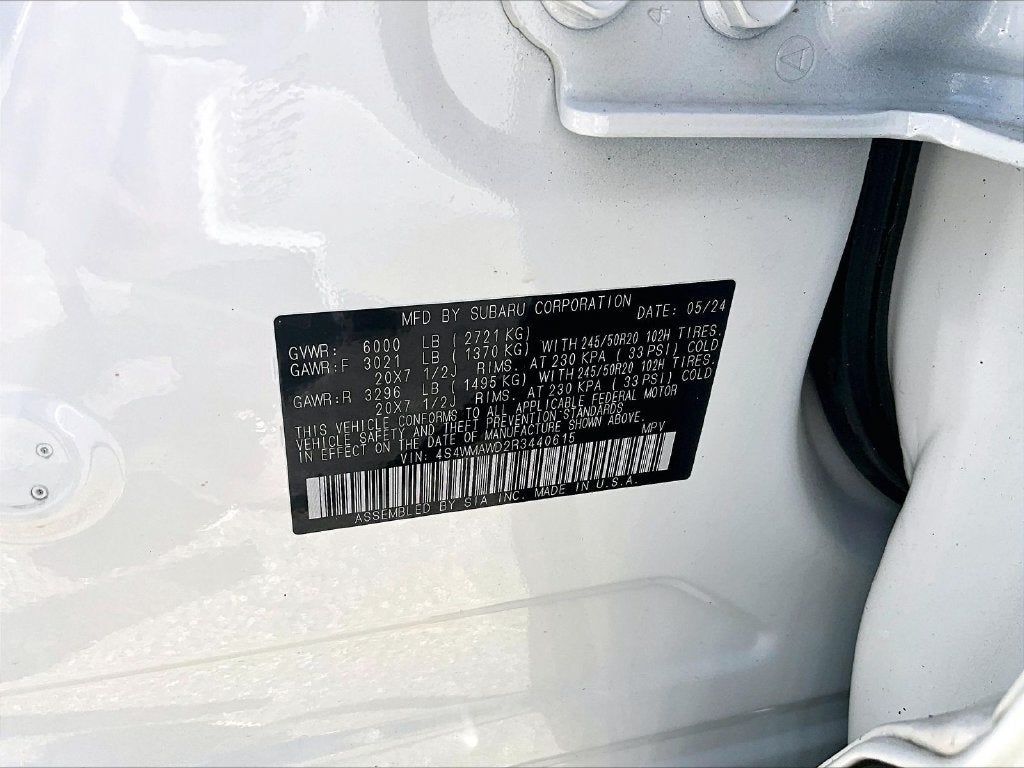 2024 Subaru Ascent Touring