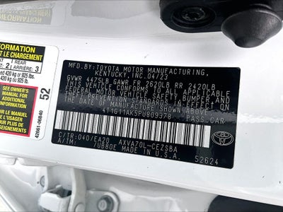 2023 Toyota Camry SE