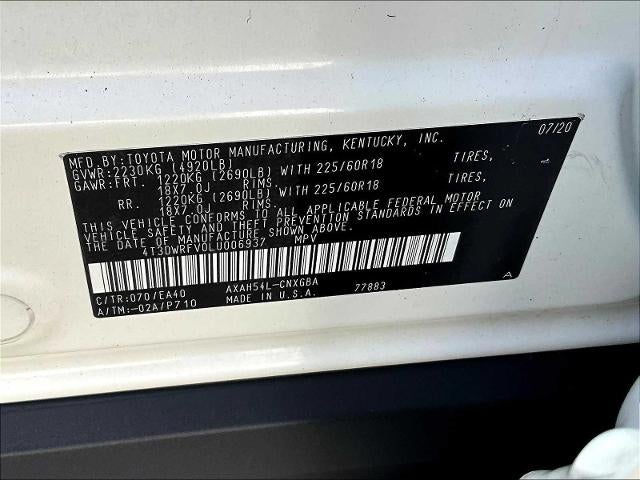 2020 Toyota RAV4 Hybrid Limited AWD (Natl) *Ltd Avail*