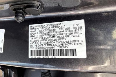 2022 Honda Pilot EX-L AWD