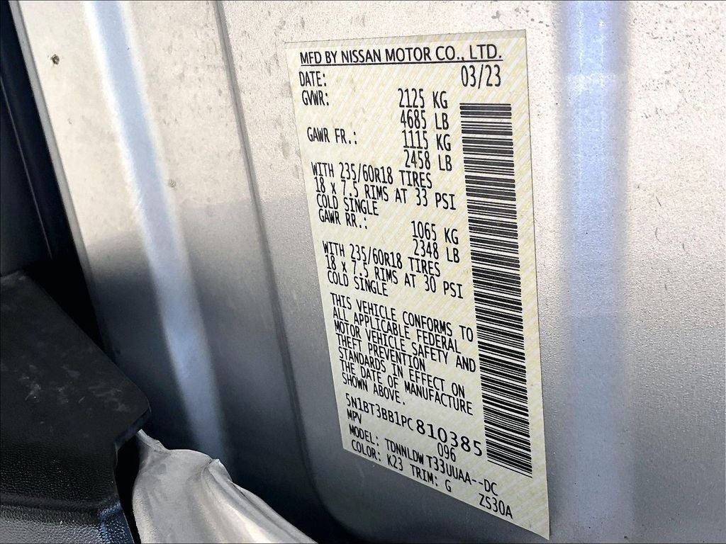 2023 Nissan Rogue SV