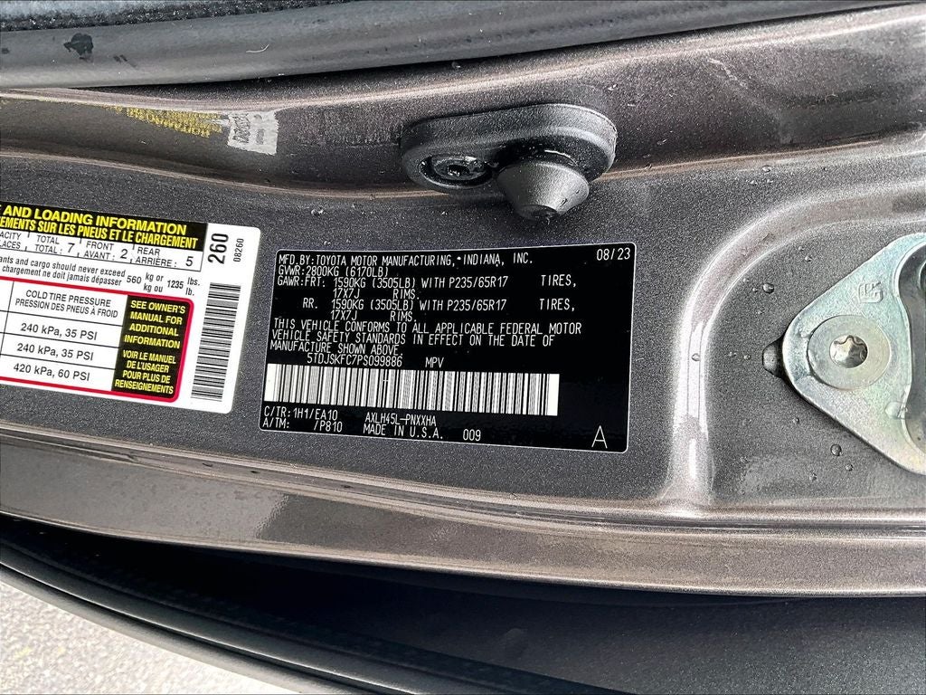 2023 Toyota Sienna XLE 7 Passenger