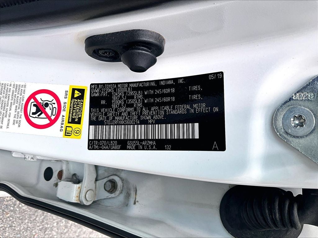 2019 Toyota Highlander XLE