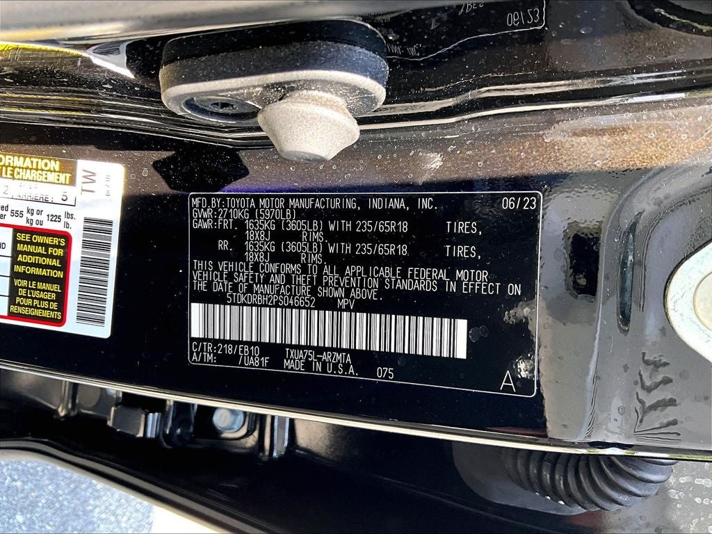 2023 Toyota Highlander XLE AWD (Natl)