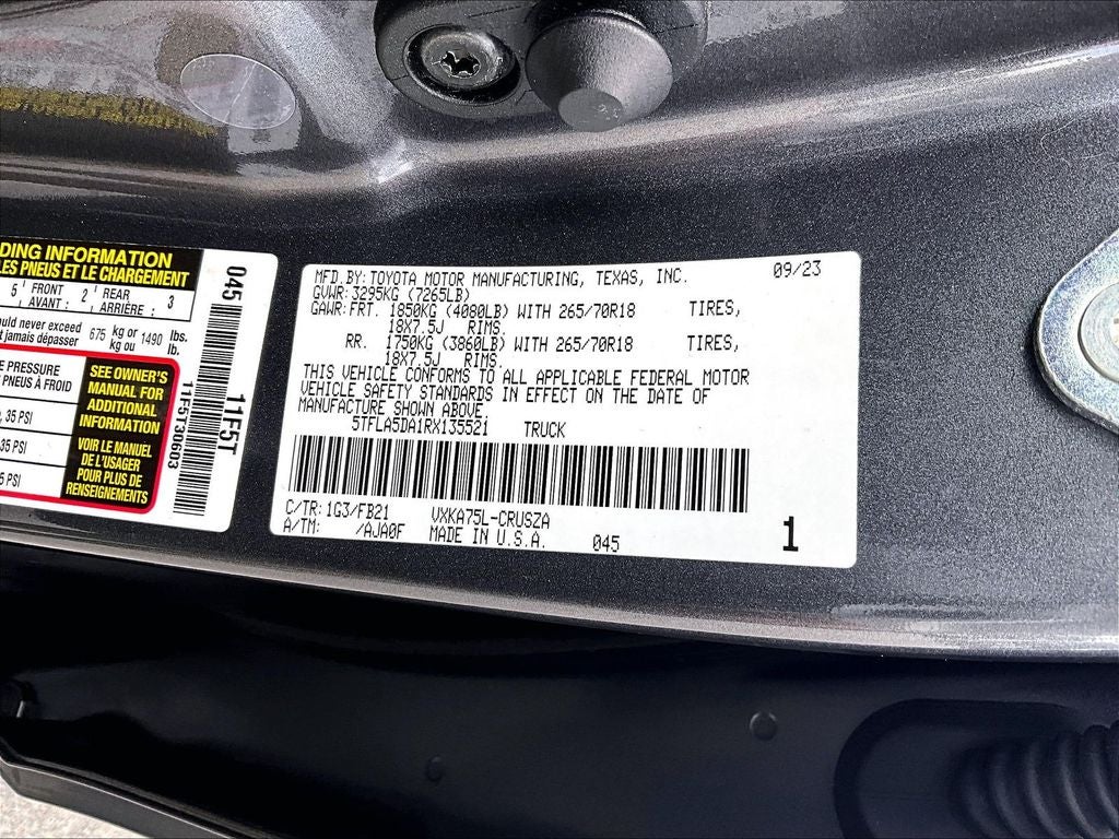 2024 Toyota Tundra SR5