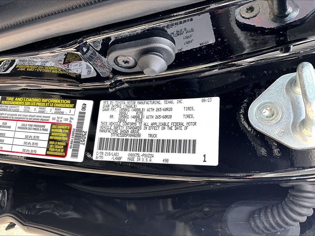 2023 Toyota Tundra Hybrid Platinum