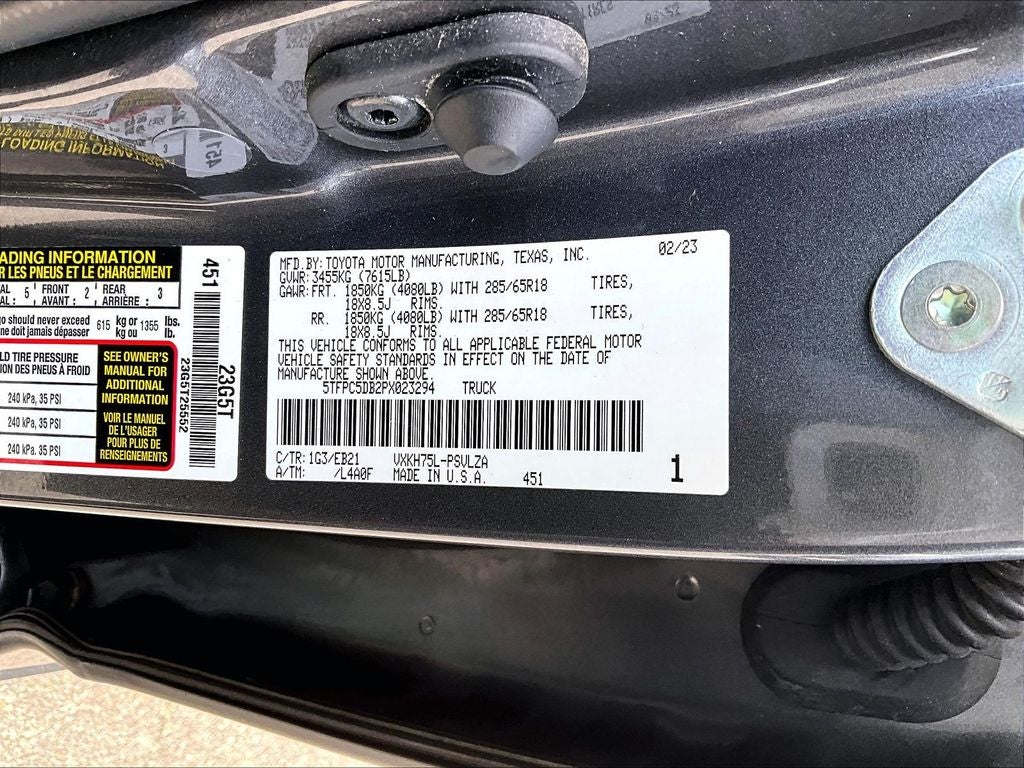 2023 Toyota Tundra Hybrid TRD Pro