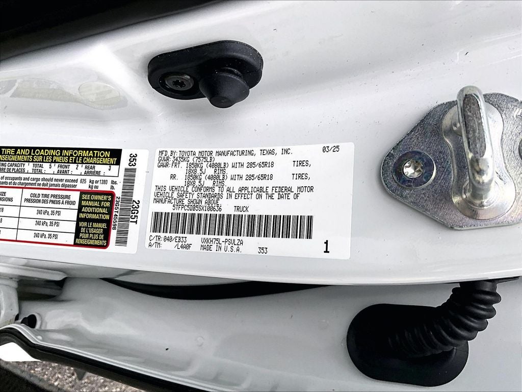 2025 Toyota Tundra Hybrid TRD Pro