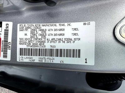 2024 Toyota Tundra 4WD 4WD Limited CrewMax 5.5' Bed (Natl)