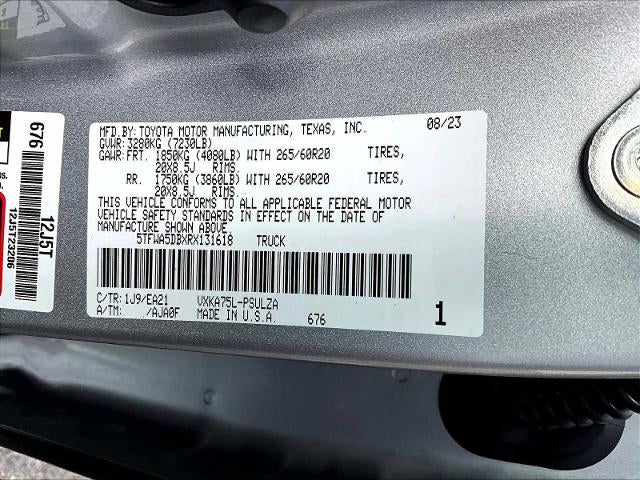 2024 Toyota Tundra 4WD 4WD Limited CrewMax 5.5' Bed (Natl)