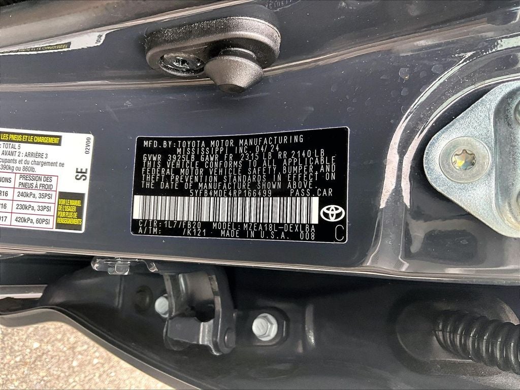 2024 Toyota Corolla LE