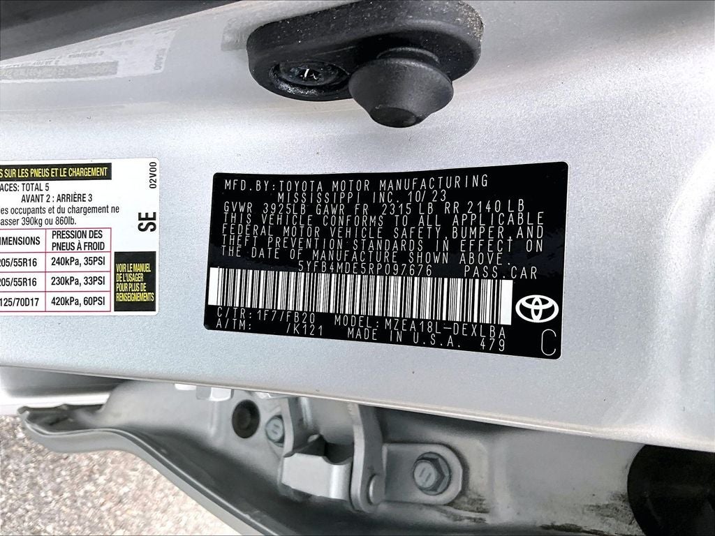 2024 Toyota Corolla LE