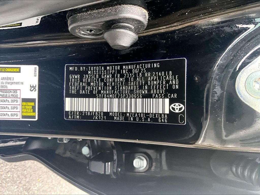 2025 Toyota Corolla LE