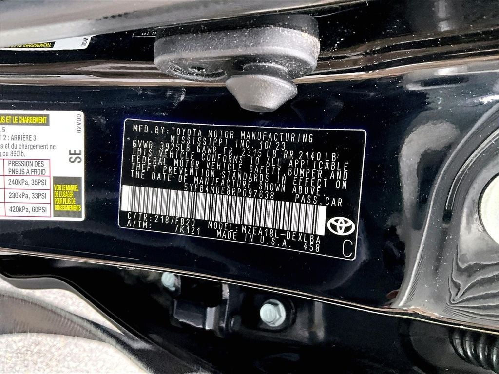 2024 Toyota Corolla LE