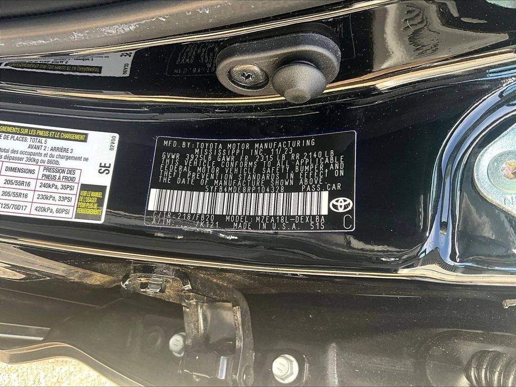 2024 Toyota Corolla LE