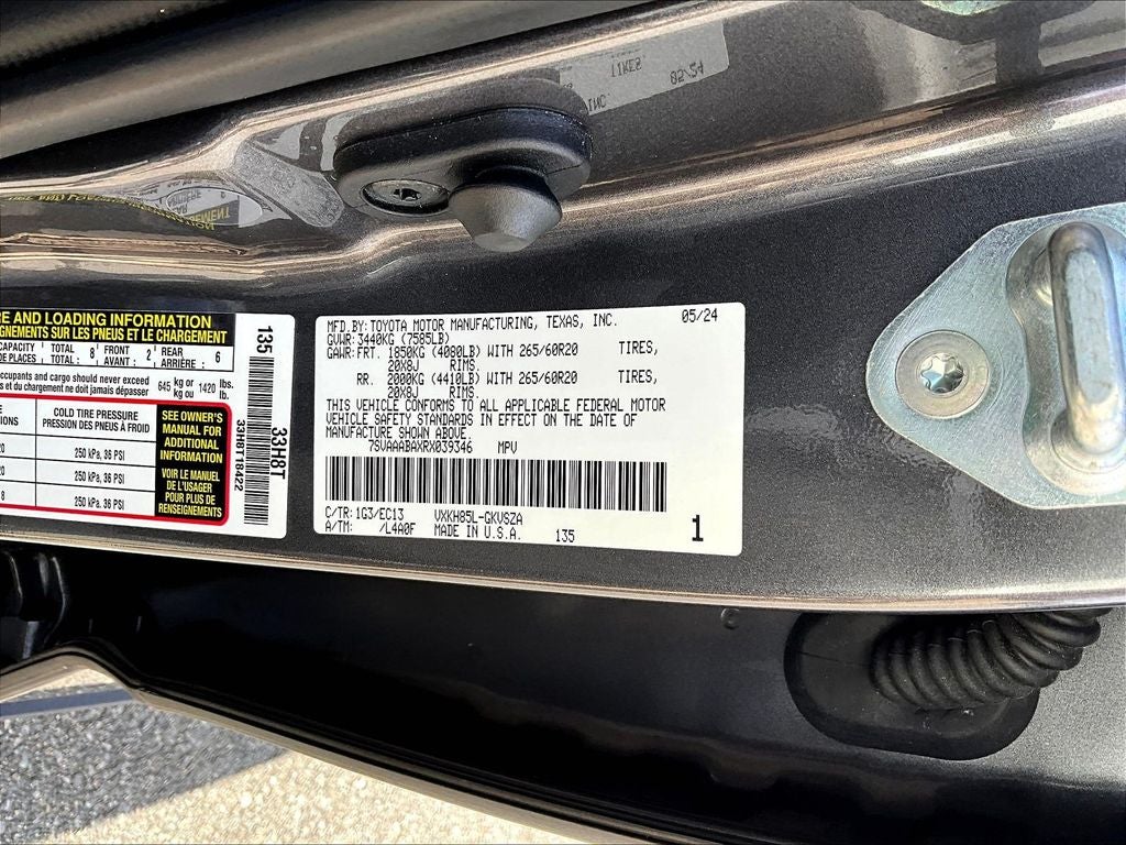 2024 Toyota Sequoia SR5