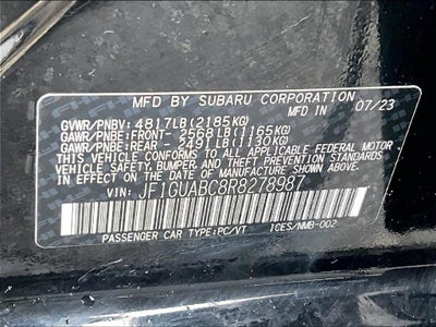 2024 Subaru Impreza Base