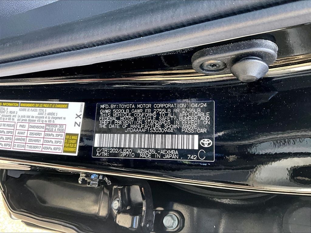 2025 Toyota Crown Nightshade