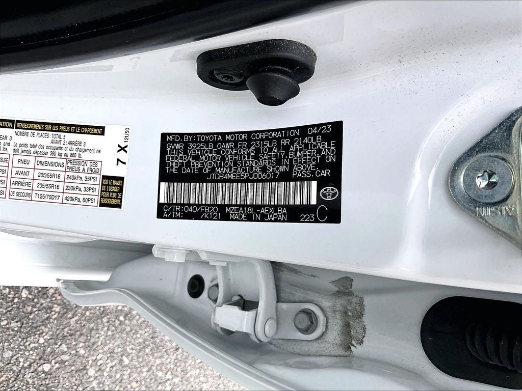 2023 Toyota Corolla LE