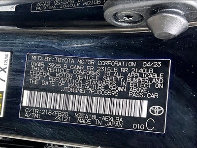 2023 Toyota Corolla LE