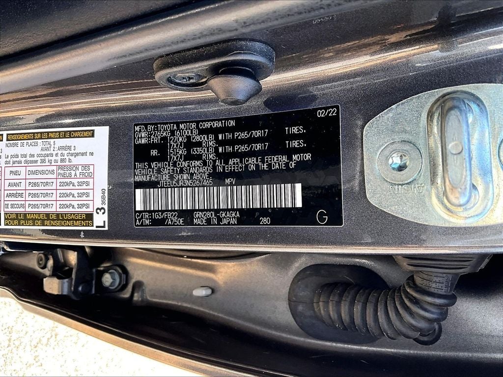 2022 Toyota 4Runner SR5