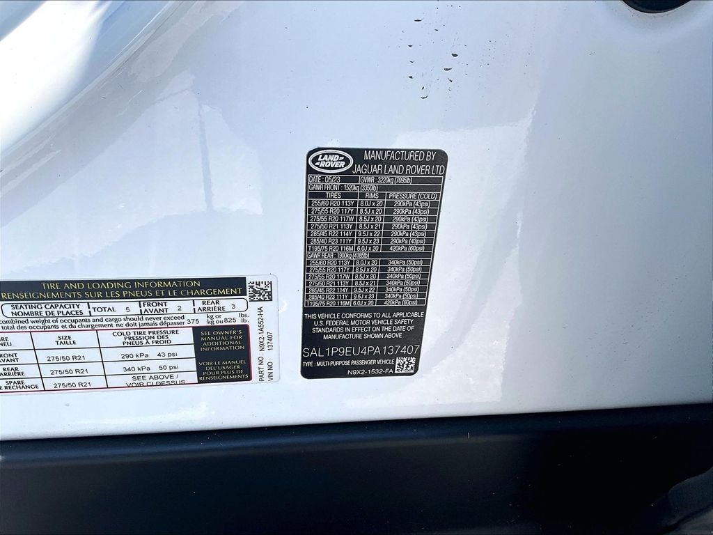 2023 Land Rover Range Rover Sport SE