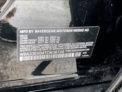 2026 BMW 7 Series 740i xDrive
