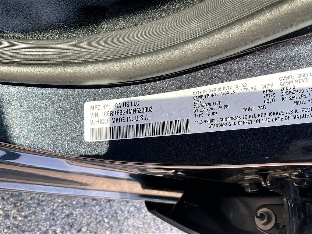 2021 RAM 1500 Big Horn/Lone Star