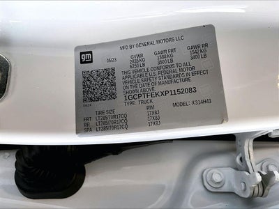 2023 Chevrolet Colorado ZR2