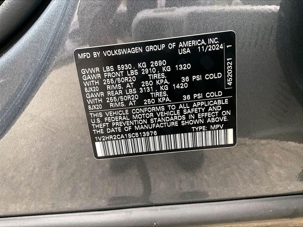 2025 Volkswagen Atlas 2.0T SE w/Technology