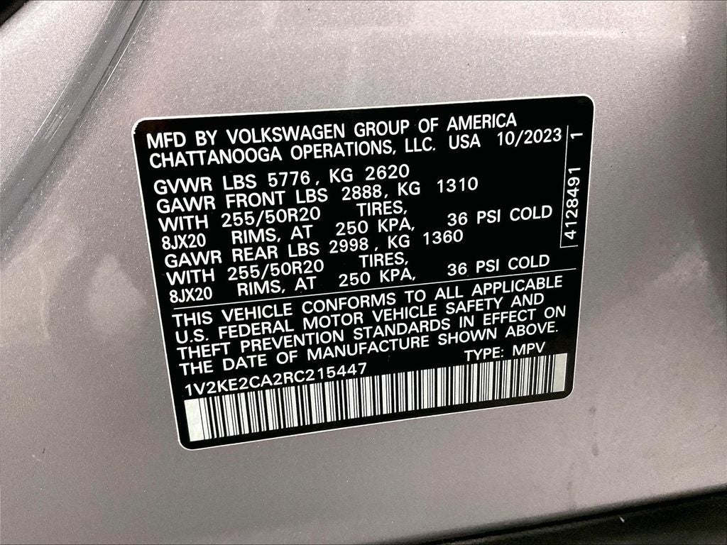 2024 Volkswagen Atlas Cross Sport 2.0T SE w/Technology