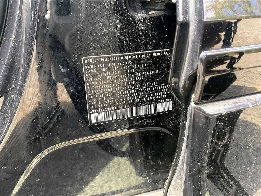 2021 Volkswagen Tiguan 2.0T SE R-Line Black