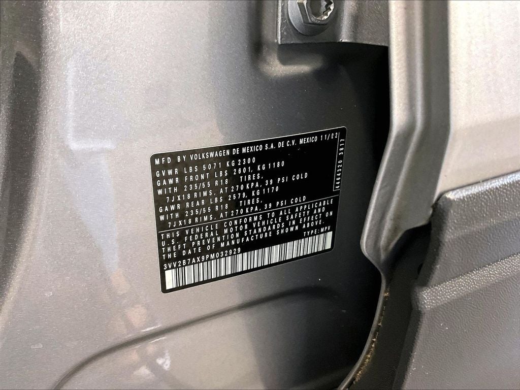 2023 Volkswagen Tiguan 2.0T SE