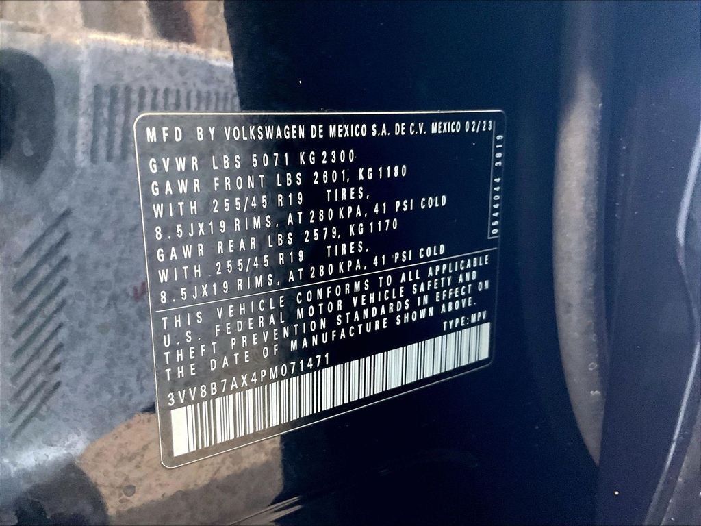 2023 Volkswagen Tiguan 2.0T SE R-Line Black
