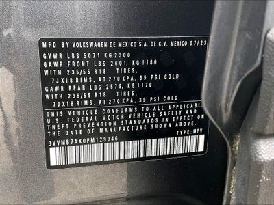 2023 Volkswagen Tiguan 2.0T SE