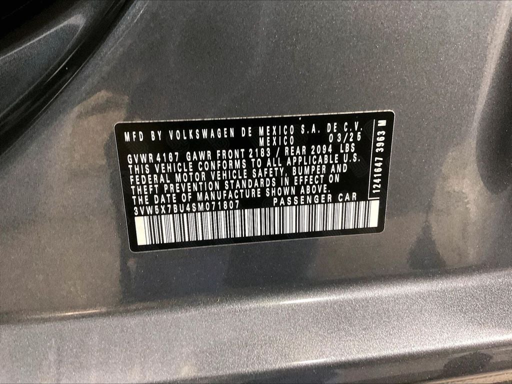 2025 Volkswagen Jetta 1.5T S