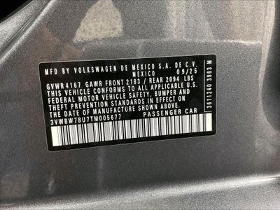 2026 Volkswagen Jetta 1.5T Sport
