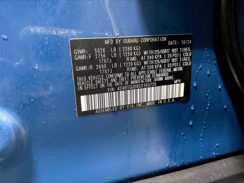 2025 Subaru Outback Wilderness