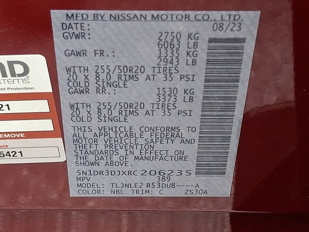 2024 Nissan Pathfinder Platinum