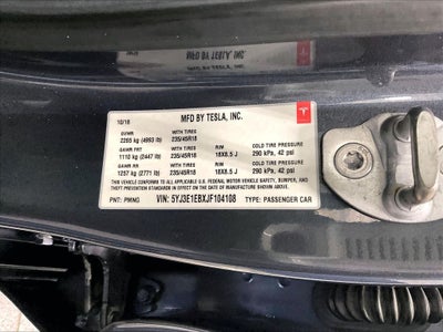 2018 Tesla Model 3 Long Range