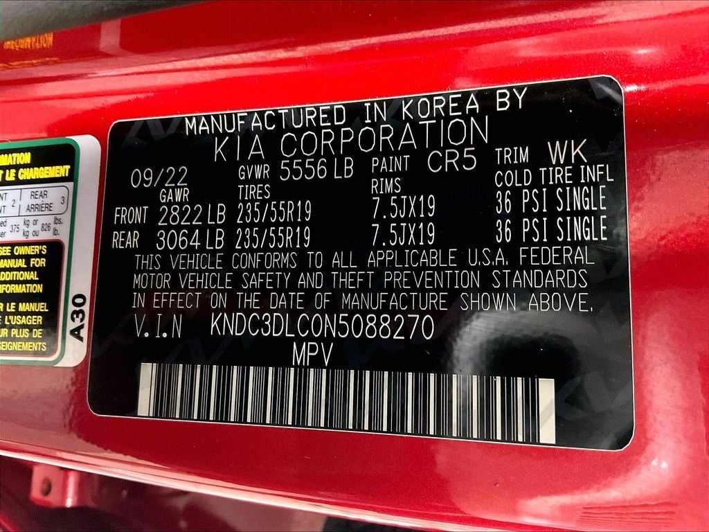 2022 Kia EV6 Wind