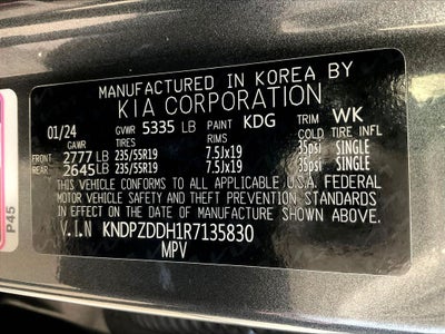 2024 Kia Sportage Plug-In Hybrid X-Line Prestige